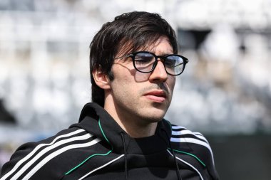 Newcastle United 'dan Sandro Tonali Premier League maçı sırasında Newcastle United Everton' a karşı St. James 's Park, Newcastle, İngiltere, 25 Mayıs 2025