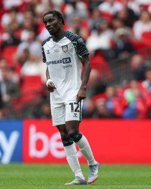 Sunderland takımından Eliezer Mayenda 24 Mayıs 2025 'te Wembley Stadyumu' nda Sheffield United ile Sunderland arasında oynanan final maçında