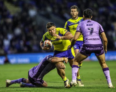 Warrington Wolves 'tan Joe Philbin, 23 Mayıs 2025' te Warrington, İngiltere 'deki Halliwell Jones Stadyumu' nda oynanan 12.