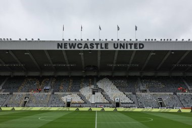 Premier Lig maçı sırasında St James parkının genel bir görüntüsü Newcastle United ile Everton arasındaki St. James 's Park, Newcastle, İngiltere, 25 Mayıs 2025