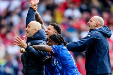 Premier Lig maçı sırasında Nottingham Forest Chelsea 'ye karşı City Ground, Nottingham, İngiltere, 25 Mayıs 2025