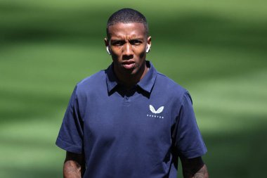 Everton 'dan Ashley Young, Premier League maçı sırasında St.James' s Park, Newcastle, İngiltere 'de oynanan Newcastle United - Everton maçına geldi.