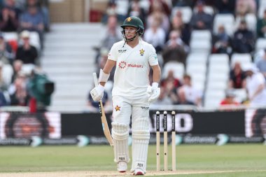 23 Mayıs 2025 'te İngiltere' nin Nottingham kentindeki Trent Köprüsü 'nde oynanan Rothesay Test Maçı 2. Gün İngiltere' nin Zimbabwe 'ye karşı oynadığı maçta İngiltere' den Harry Brook tarafından üzüntülü bir şekilde yakalandıktan sonra.