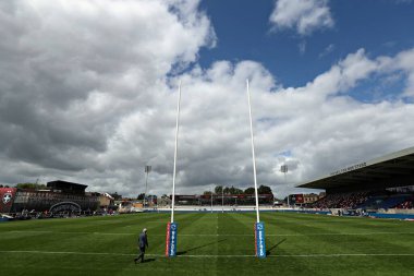 DIY Kitchens Stadyumu 'nun Betfred Süper Ligi maçından önceki genel görüntüsü Wakefield Trinity - Salford Red Devils maçı DIY Kitchens Stadyumu, Wakefield, Birleşik Krallık, 25 Mayıs 2025