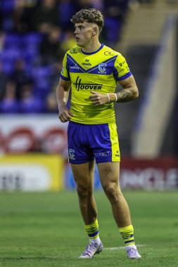 Warrington Wolves 'tan Arron Lindop, Betfred Süper Lig 12. raundunda Warrington Wolves, Hull KR' a karşı Halliwell Jones Stadyumu, Warrington, İngiltere, 23 Mayıs 2025