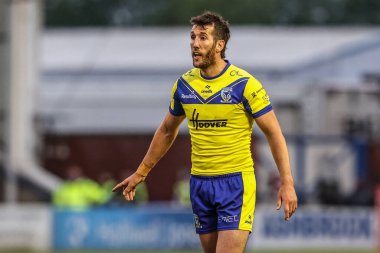 Warrington Wolves 'tan Stefan Ratchford 12. Betfred Süper Lig karşılaşmasında Warrington Wolves, Hull KR' a karşı Halliwell Jones Stadyumu, Warrington, Birleşik Krallık, 23 Mayıs 2025