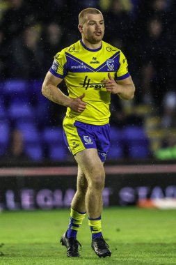 Warrington Wolves 'tan Ben Hartill 12. Betfred Süper Lig karşılaşmasında Warrington Wolves, Hull KR' a karşı Halliwell Jones Stadyumu, Warrington, Birleşik Krallık, 23 Mayıs 2025