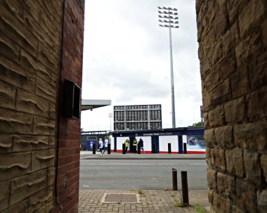 Doncaster Road Stadyumu 'nun Betfred Süper Ligi karşılaşmasından önceki görüntüsü. Wakefield Trinity, Salford Red Devils' e karşı. DIY Kitchens Stadyumu, Wakefield, İngiltere, 25 Mayıs 2025