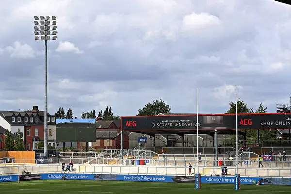 DIY Kitchens Stadyumu 'nun Betfred Süper Ligi maçından önceki genel görüntüsü Wakefield Trinity - Salford Red Devils maçı DIY Kitchens Stadyumu, Wakefield, Birleşik Krallık, 25 Mayıs 2025