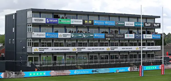 DIY Kitchens Stadyumu 'nun Betfred Süper Ligi maçından önceki genel görüntüsü Wakefield Trinity - Salford Red Devils maçı DIY Kitchens Stadyumu, Wakefield, Birleşik Krallık, 25 Mayıs 2025
