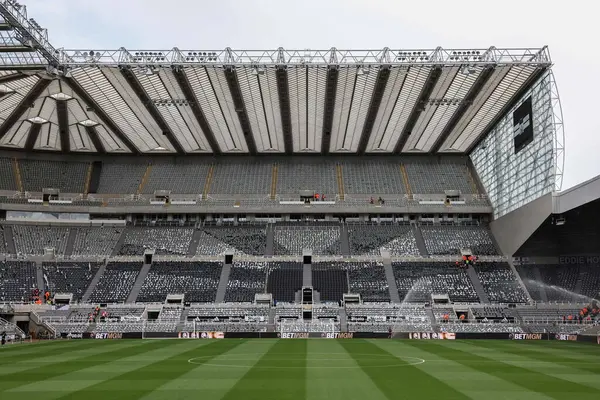 Premier Lig maçı sırasında St James parkının genel bir görüntüsü Newcastle United ile Everton arasındaki St. James 's Park, Newcastle, İngiltere, 25 Mayıs 2025