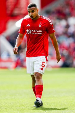 Nottingham Ormanı 'ndan Murillo Santiago, Nottingham Forest' ın Chelsea 'ye karşı oynadığı Premier Lig maçında 25 Mayıs 2025' te İngiltere 'nin Nottingham kentinde görülüyor.