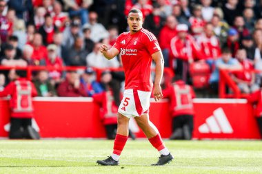 Nottingham Ormanı 'ndan Murillo Santiago, Nottingham Forest' ın Chelsea 'ye karşı oynadığı Premier Lig maçında 25 Mayıs 2025' te İngiltere 'nin Nottingham kentinde görülüyor.