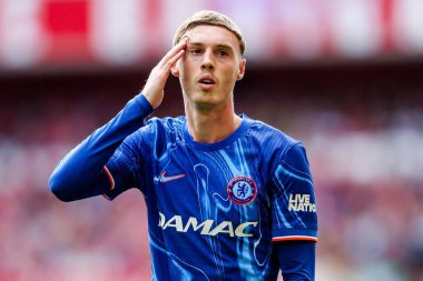 Chelsea 'den Pedro Neto, Nottingham Forest' ın Chelsea 'ye karşı oynadığı Premier Lig maçında 25 Mayıs 2025' te Nottingham City Ground, İngiltere 'de tepki gösterdi.