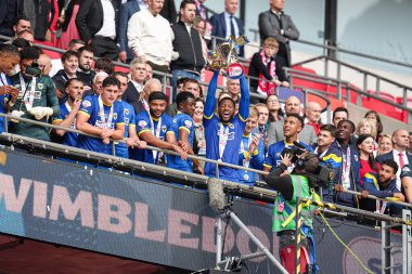 26 Mayıs 2025 'te Wembley Stadyumu' nda Wimbledon 'a karşı oynanan Gökyüzü İddia Ligi 2 Playoff final maçından sonra