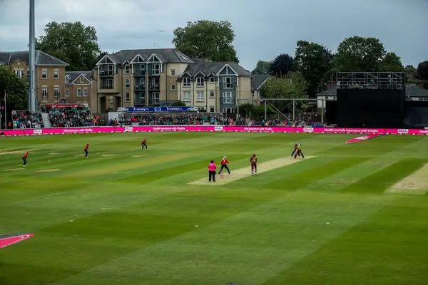 3. Vitality IT20 Serisinin genel görünümü, 26 Mayıs 2025 'te Cloud County Ground, Chelmsford, Birleşik Krallık' ta İngiltere ile Batı Hint Adaları Kadınları arasındaki karşılaşmayla eşleşiyor.