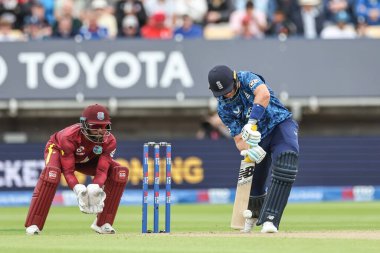 İngiltere 'den Joe Root, 29 Mayıs 2025' te İngiltere 'nin Edgbaston, Birmingham, İngiltere' de Batı Hint Adaları 'na karşı 1.