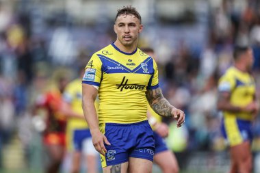 Warrington Wolves 'dan Sam Powell, Betfred Süper Lig 13. Raundunda Warrington Wolves Castleford Tigers' a karşı Halliwell Jones Stadyumu, Warrington, İngiltere, 30 Mayıs 2025