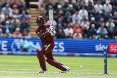 Batı Hint Adaları 'ndan Brandon King, 1 Haziran 2025' te Sofya Bahçeleri Cricket Ground, Cardiff, Birleşik Krallık 'ta 2.