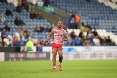 Betfred Süper Lig 13. Raundunda Leoparlar 'dan Umyla Hanley John Smith Stadyumu' nda Huddersfield Giants - Leigh Leopards maçında, 29 Mayıs 2025