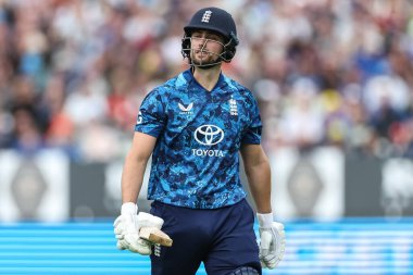 İngiltere 'den Jacks, Batı Hint Adaları' ndan Yüzbaşı Shai Hope 'un 29 Mayıs 2025' te Edgbaston, Birmingham 'da Batı Hint Adaları' na karşı 1.