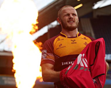 Huddersfield Giants 'tan Tom Burgess, Betfred Süper Lig 13. Raundundan önce Huddersfield Giants, John Smith' in Stadyumu 'nda Leigh Leopards' a karşı 29 Mayıs 2025
