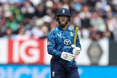 İngiltere 'den Ben Duckett, 29 Mayıs 2025' te İngiltere 'nin Edgbaston, Birmingham' da Batı Hint Adaları 'na karşı 1.