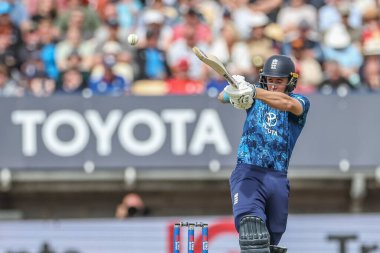 İngiltere 'den Jacob Bethell, 29 Mayıs 2025' te İngiltere 'nin Edgbaston, Birmingham kentinde düzenlenen 1.