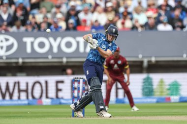 İngiltere 'den Jacob Bethell, 29 Mayıs 2025' te İngiltere 'nin Edgbaston, Birmingham kentinde düzenlenen 1.