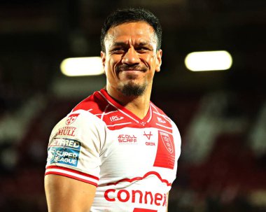 Hull KR 'dan Sauaso Sue, Betfred Süper Lig 13. Raundundan sonra Hull KR, Sewell Group Craven Park' ta St Helens 'e karşı, 30 Mayıs 2025' te Kingston 'da Hull, İngiltere' de oynandı.