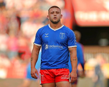 Hull KR 'dan Mikey Lewis, Betfred Süper Lig 13. Raundundan önce Hull KR ile St Helens arasında oynanan Sewell Group Craven Park, Kingston üzerine Hull, İngiltere, 30 Mayıs 2025