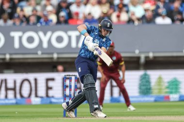 İngiltere 'den Jacob Bethell, 29 Mayıs 2025' te İngiltere 'nin Edgbaston, Birmingham kentinde düzenlenen 1.