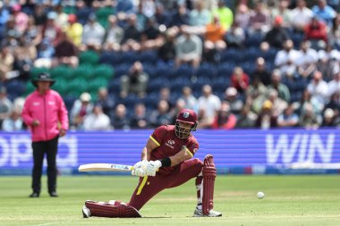 Batı Hint Adaları 'ndan Brandon King, 1 Haziran 2025' te Sofya Bahçeleri Cricket Ground, Cardiff, İngiltere 'de 2.