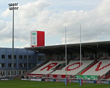 Sewell Group Craven Park 'ın Betfred Süper Lig 13. Raundundan önceki genel görünümü Hull KR ile St Helens arasında Sewell Group Craven Park, Kingston üzerine Hull, Birleşik Krallık, 30 Mayıs 2025