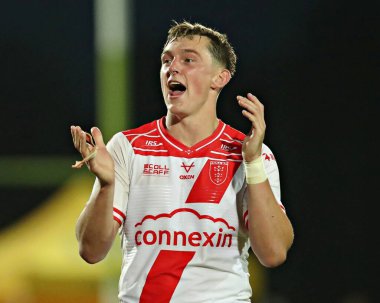 Hull KR 'dan Jack Broadbent, Betfred Süper Lig 13. Raundundan sonra Hull KR, St Helens' e karşı Sewell Group Craven Park, Kingston üzerine Hull, İngiltere, 30 Mayıs 2025