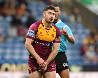 Huddersfield Giants 'tan Adam Clune Betfred Süper Lig 13. Raundunda Huddersfield Giants ile Leigh Leopards maçında John Smith' in Stadyumu, Huddersfield, Birleşik Krallık, 29 Mayıs 2025