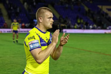 Warrington Wolves 'tan Ben Hartill, Betfred Süper Lig 13. Raundunda Warrington Wolves Castleford Tigers' a karşı Halliwell Jones Stadyumu, Warrington, İngiltere, 30 Mayıs 2025