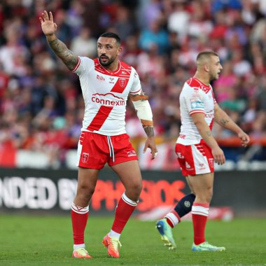 Hull KR 'dan Elliot Minchella, Betfred Süper Lig 13. Raundunda Hull KR ile St. Helens arasında oynanan Sewell Group Craven Park, Kingston üzerine Hull, İngiltere, 30 Mayıs 2025