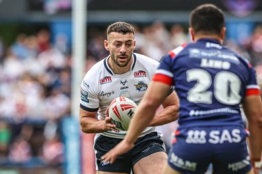 Leeds Rhinos 'tan Jake Connor, Betfred Süper Lig 13. Raundunda Leeds Rhinos, Wakefield Trinity' ye karşı, Birleşik Krallık 'ın Leeds Stadyumu' nda 31 Mayıs 2025