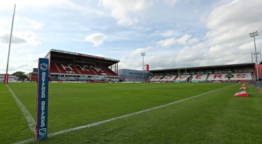 Sewell Group Craven Park 'ın Betfred Süper Lig 13. Raundundan önceki genel görünümü Hull KR ile St Helens arasında Sewell Group Craven Park, Kingston üzerine Hull, Birleşik Krallık, 30 Mayıs 2025