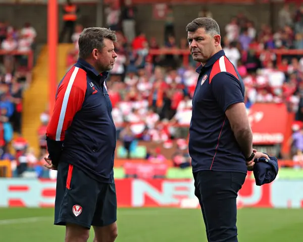 Paul Wellens, St. Helens baş antrenörü Betfred Süper Lig 13. Raundundan önce Hull KR, St. Helens 'e karşı Sewell Group Craven Park, Kingston üzerine Hull, İngiltere, 30 Mayıs 2025