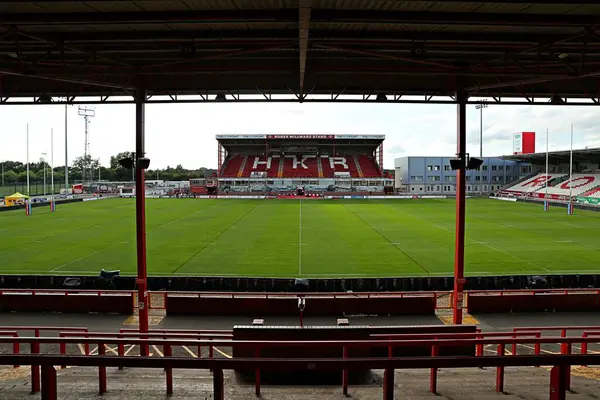 Sewell Group Craven Park 'ın Betfred Süper Lig 13. Raundundan önceki genel görünümü Hull KR ile St Helens arasında Sewell Group Craven Park, Kingston üzerine Hull, Birleşik Krallık, 30 Mayıs 2025