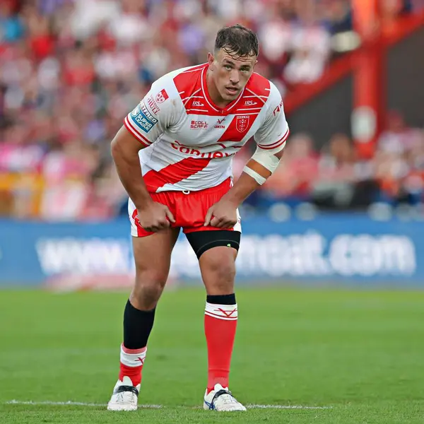 Hull KR 'dan Jai Whitbread, Betfred Süper Lig 13. Raundunda Hull KR, Sewell Group Craven Park' ta St Helens 'e karşı, 30 Mayıs 2025' te Hull, İngiltere