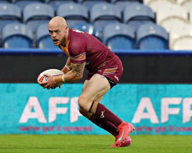 Huddersfield Giants 'tan Adam Swift, Betfred Süper Lig 13. Raundunda Huddersfield Giants' a karşı Leigh Leopards maçı, John Smith Stadyumu, Huddersfield, Birleşik Krallık, 29 Mayıs 2025