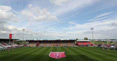 Sewell Group Craven Park 'ın Betfred Süper Lig 13. Raundundan önceki genel görünümü Hull KR ile St Helens arasında Sewell Group Craven Park, Kingston üzerine Hull, Birleşik Krallık, 30 Mayıs 2025