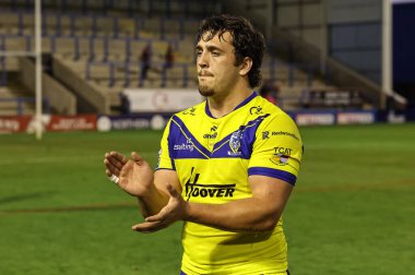 Warrington Wolves 'tan Max Wood, Betfred Süper Lig 13. Raundunda Warrington Wolves Castleford Tigers' a karşı Halliwell Jones Stadyumu, Warrington, İngiltere, 30 Mayıs 2025