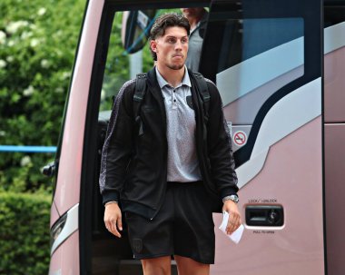 Leigh Leoparları 'ndan Owen Trout Betfred Süper Lig 13. Raundundan önce Huddersfield Giants, John Smith' in Stadyumu 'nda Leigh Leoparlara karşı 29 Mayıs 2025