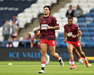 Leigh Leoparları 'ndan Owen Trout Betfred Süper Lig 13. Raundundan önce Huddersfield Giants, John Smith' in Stadyumu 'nda Leigh Leoparlara karşı 29 Mayıs 2025