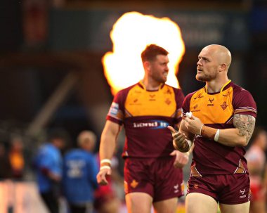 Huddersfield Giants 'tan Adam Swift, Betfred Süper Lig 13. Raundunda Huddersfield Giants' a karşı Leigh Leopards maçı, John Smith Stadyumu, Huddersfield, Birleşik Krallık, 29 Mayıs 2025