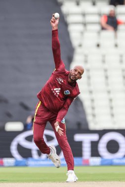 Batı Hint Adaları 'ndan Roston Chase, 29 Mayıs 2025' te İngiltere 'nin Edgbaston, Birmingham, İngiltere' de Batı Hint Adaları 'na karşı 1.